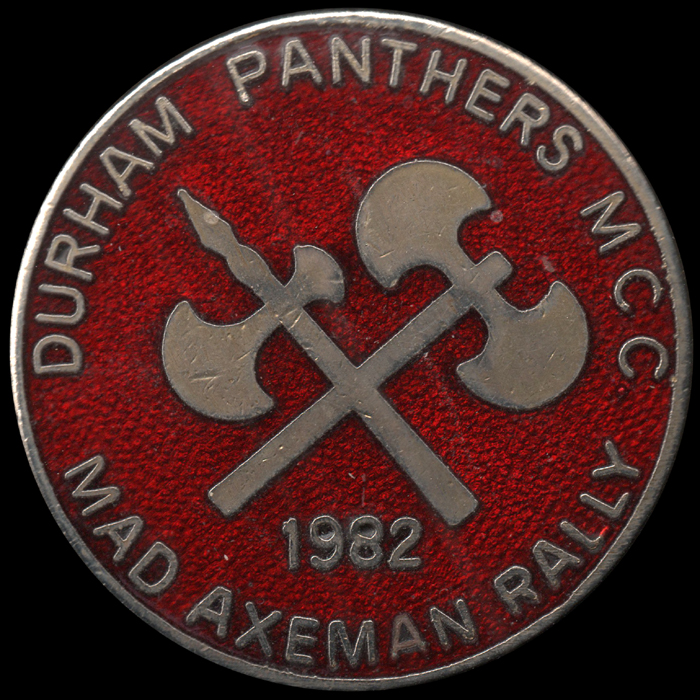 Mad Axeman Rally Pin Badge