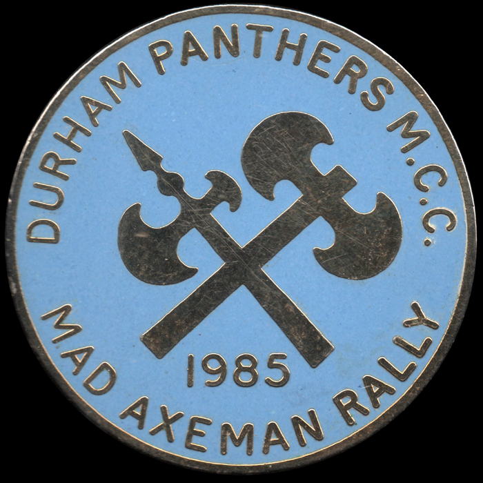 Mad Axeman Rally Pin Badge