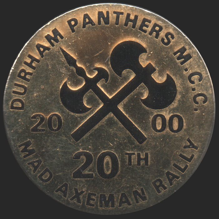 Brierley Hill MCC 1st Bod Rally 1995 pin badge