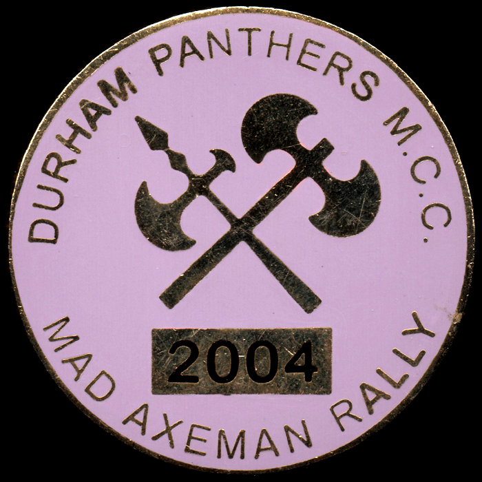 Mad Axeman Rally Pin Badge