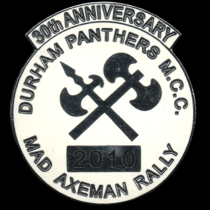 Mad Axeman Rally Pin Badge