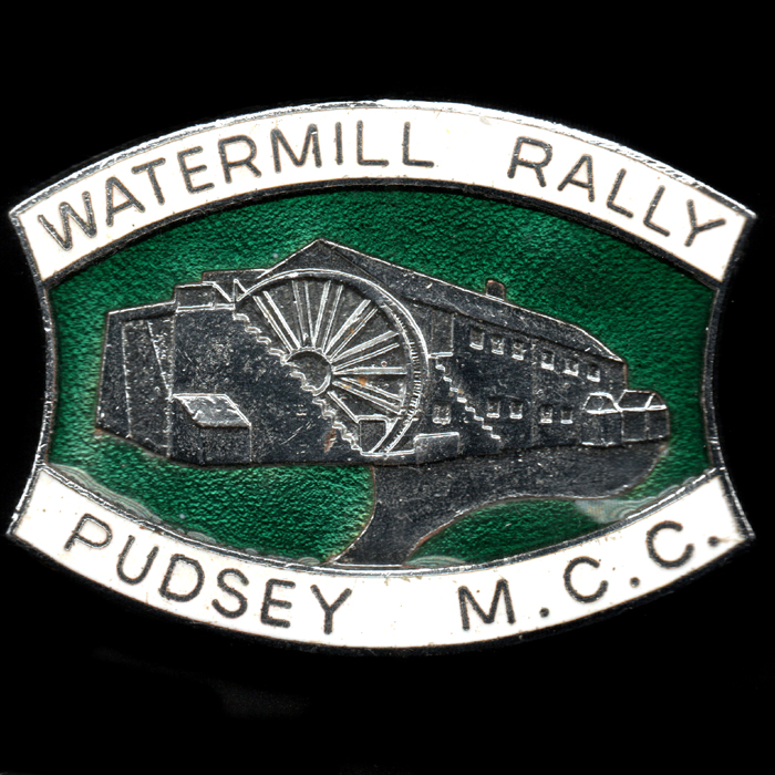 Brolly Rally pin badge