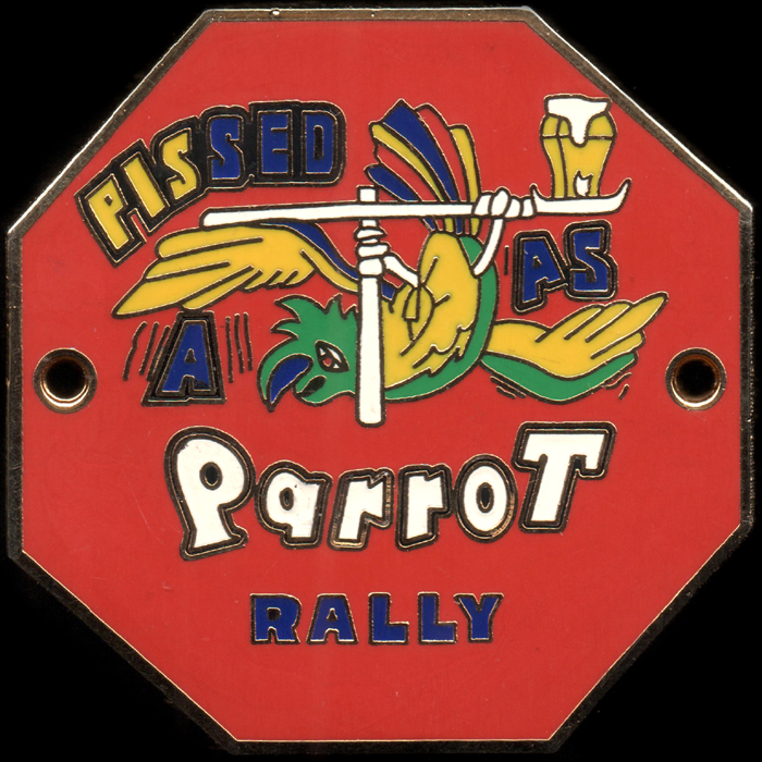 Mad Axeman Rally Pin Badge