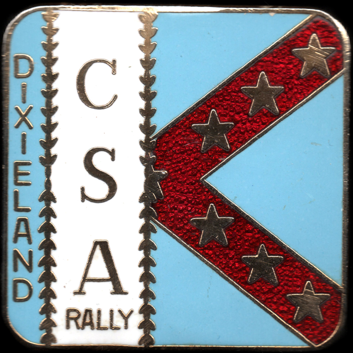 Dixieland Rally pin badge