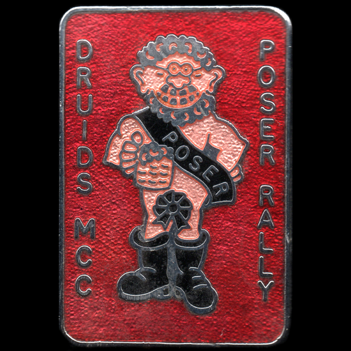 Bashin' the Bishop pin badge