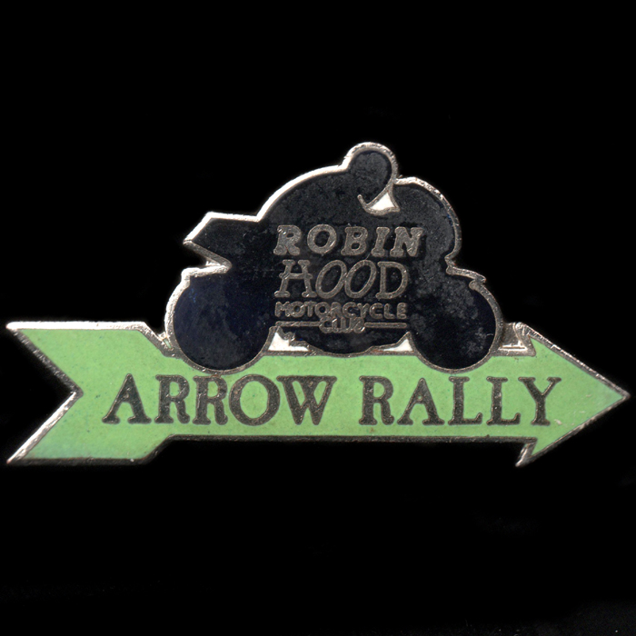 Fly in the Eye Rally pin badge
