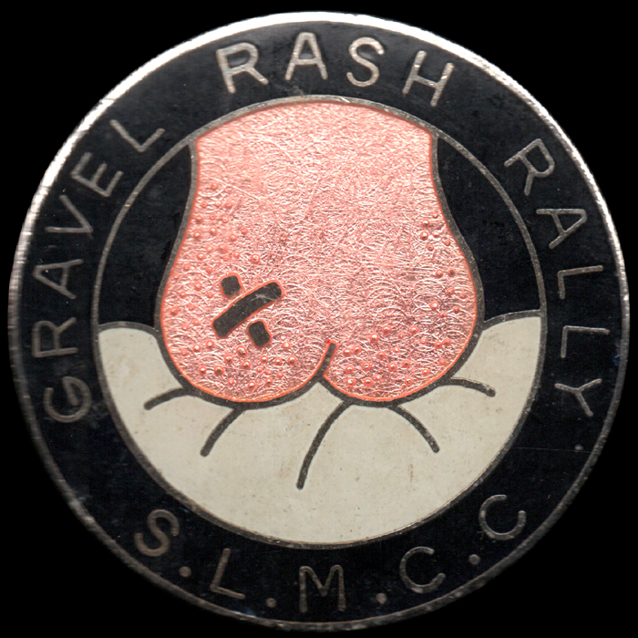 Pegasus Rally pin badge