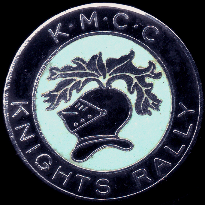 Knights Rally pin badge
