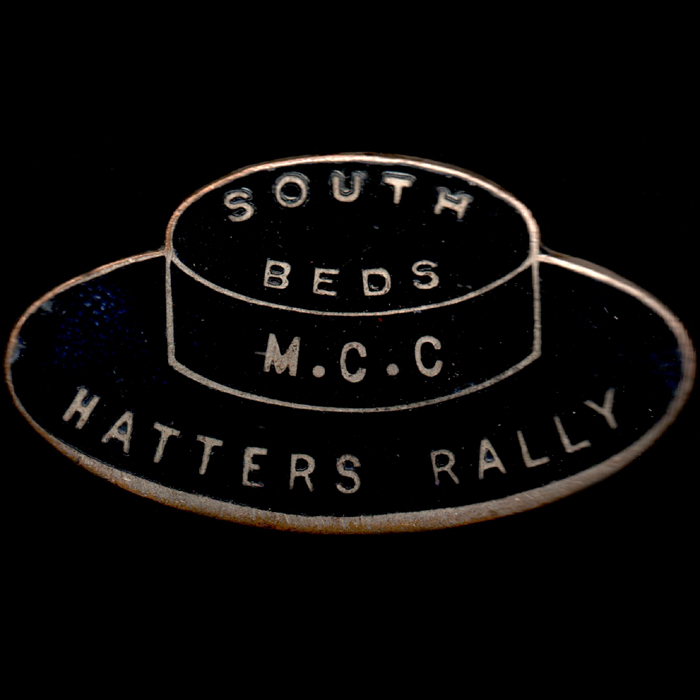Hatters Rally pin badge