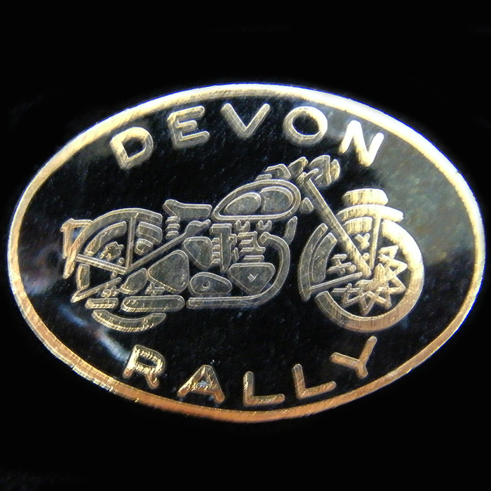Devon Rally pin badge