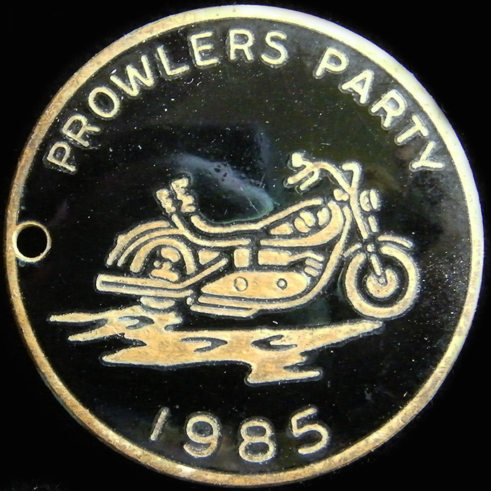 Prowlers Party Lapel Badge