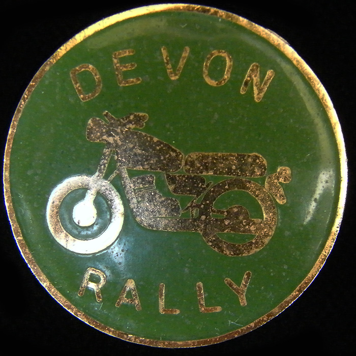 Devon Rally pin badge
