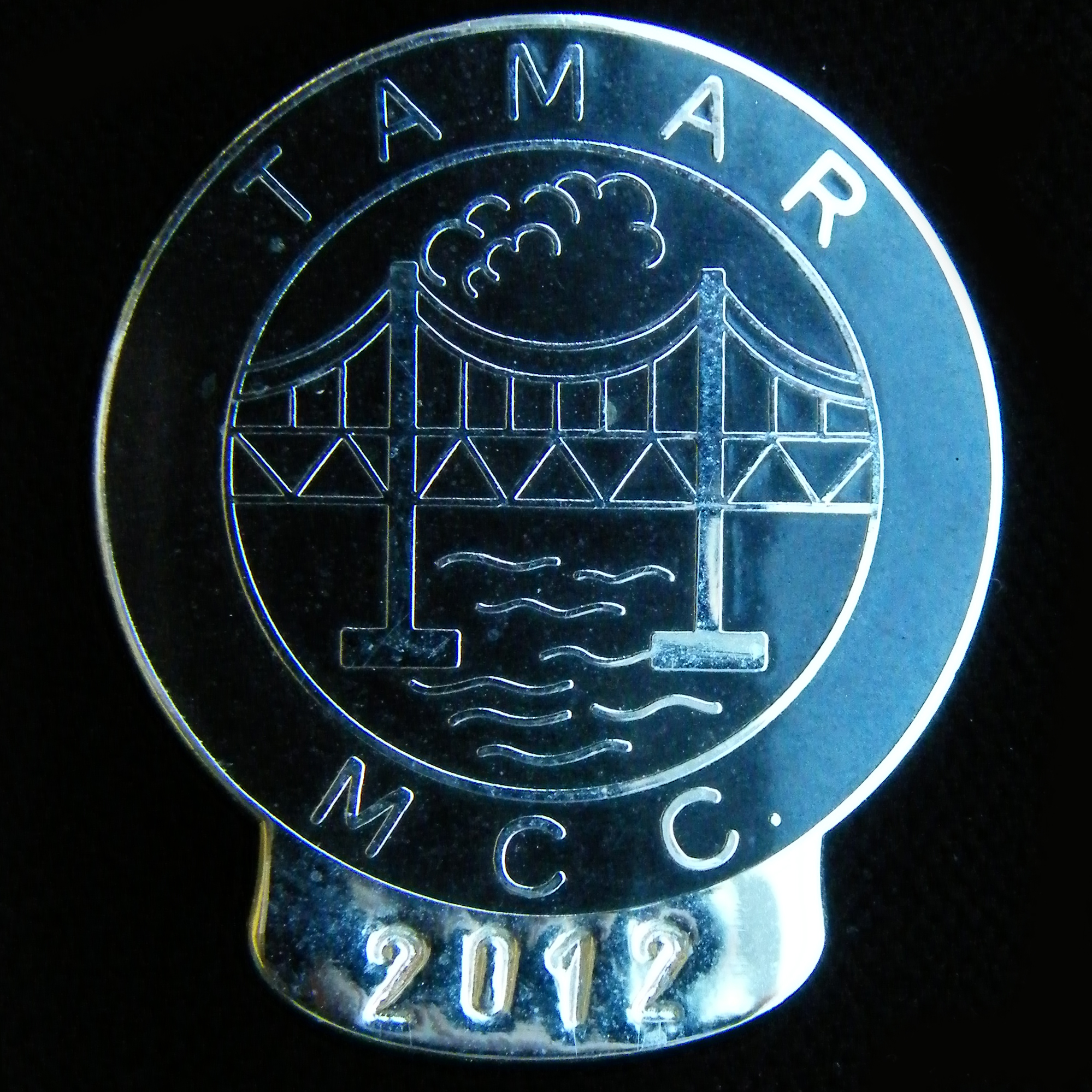 Tamar Rally pin badge