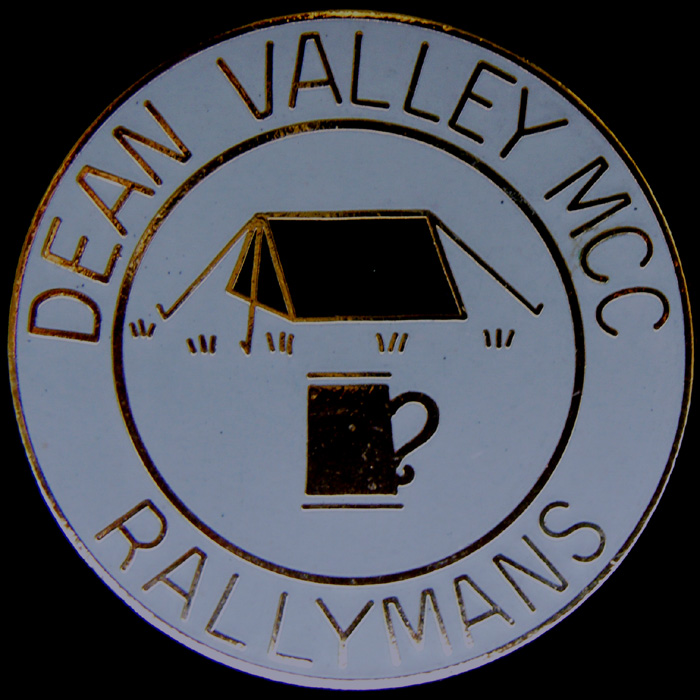 Rallymans Rally pin badge