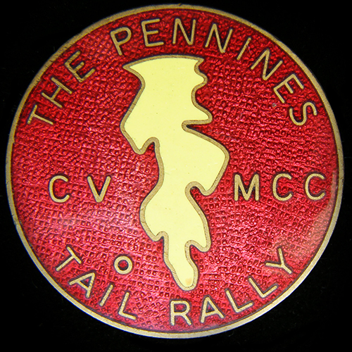 Tail Rally pin badge