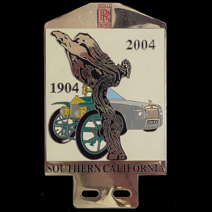 Rolls Royce Southern Califonia Car Badge
