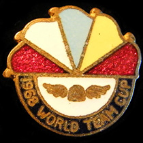 World Team Cup Speedway pin badge