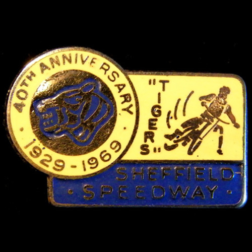 Sheffield Speedway Lapel Badge 