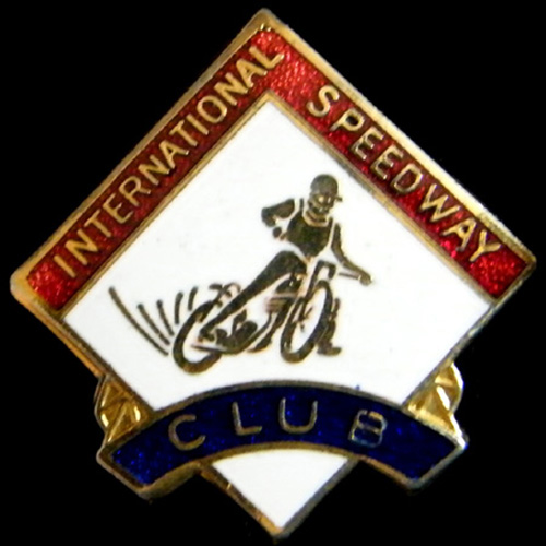 International Speedway Club pin badge