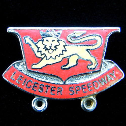  Leicester Speedway Lapel Badge