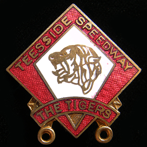 Teeside Speedway pin badge