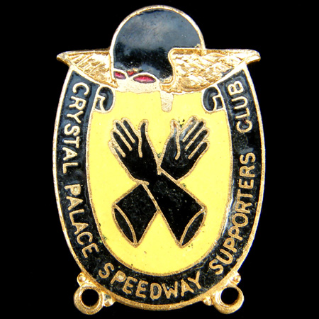 Crystal Palace Speedway Supporters Club pin badge