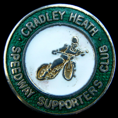 Cradley Heath Speedway pin badge