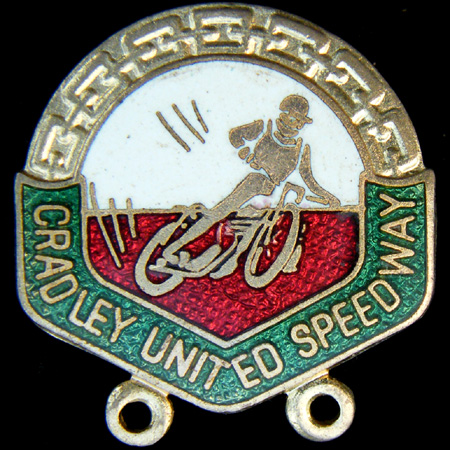 Cradley Heath Speedway pin badge
