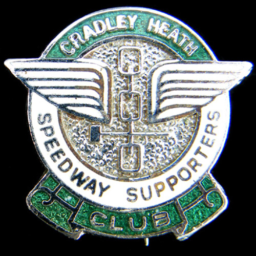 Cradley Heath Speedway pin badge