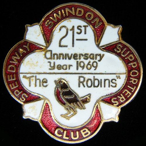 Swindon Speedway Lapel Badge