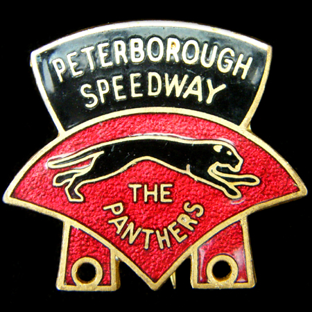 Peterborough Speedway Lapel Badge