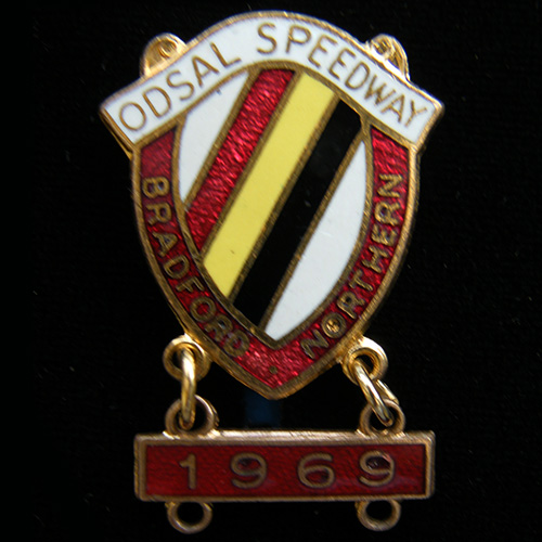 Odsal Speedway pin badge