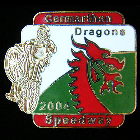 Carmarthen Speedway Lapel Badge