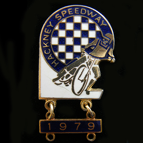 Hackney Speedway Lapel Badge