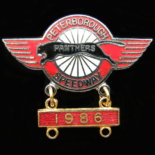 Peterborough Speedway Pin Badge