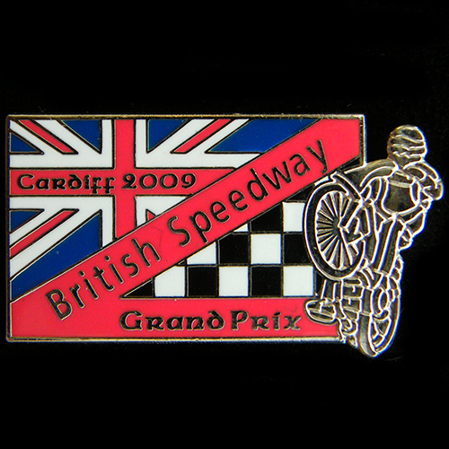 British Speedway Grand Prix Pin Badge