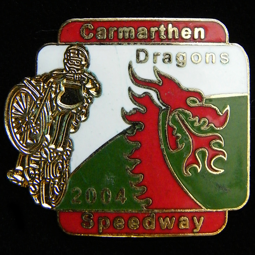 Carmarthen Speedway Lapel Badge