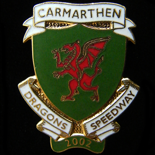 Carmarthen Speedway Lapel Badge