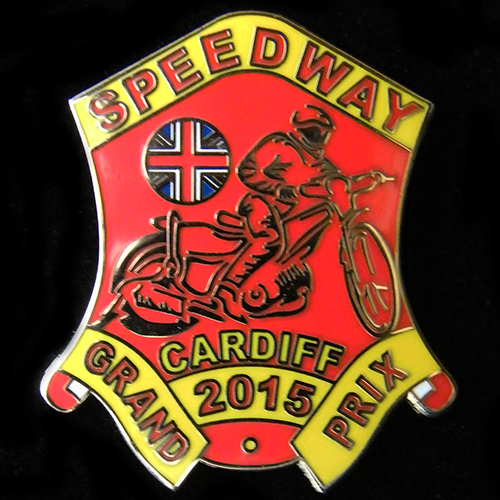British Speedway Grand Prix Pin Badge