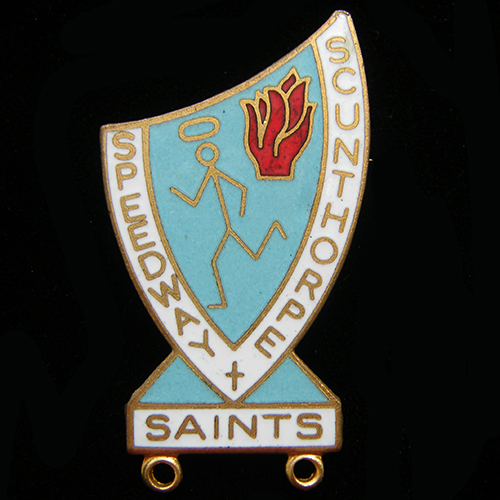 Scunthorpe Speedway pin badge