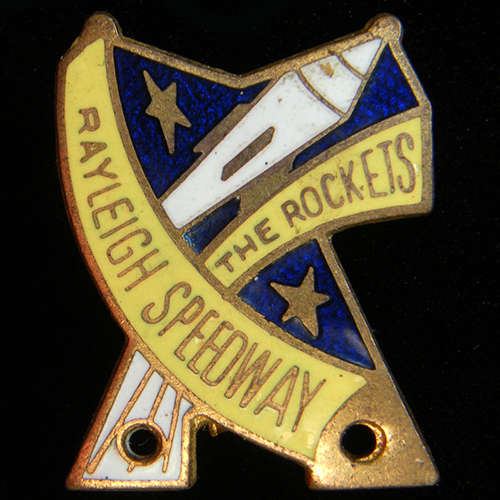 Rayleigh Speedway pin badge