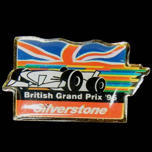 British Grand Prix pin badge