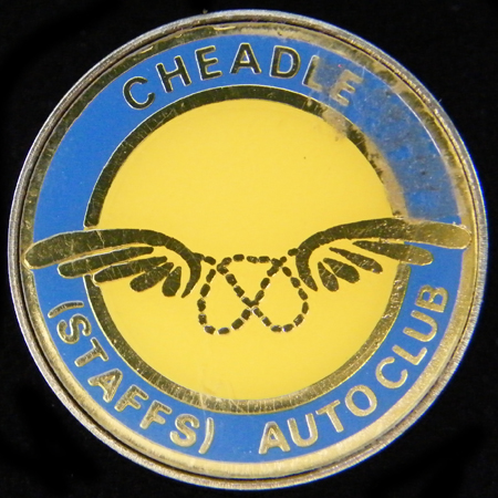 Cheadle Autoclub lapel badge
