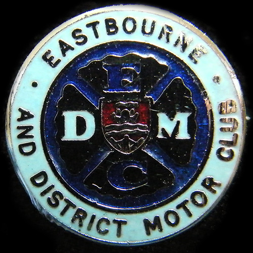 Eastbourne & District Motor Club Lapel badge