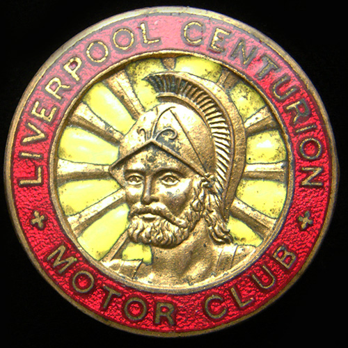 Liverpool Centurion Motor Club pin badge