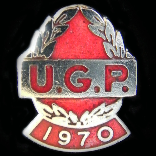 Ulster Grand Prix 1970 Lapel Badge