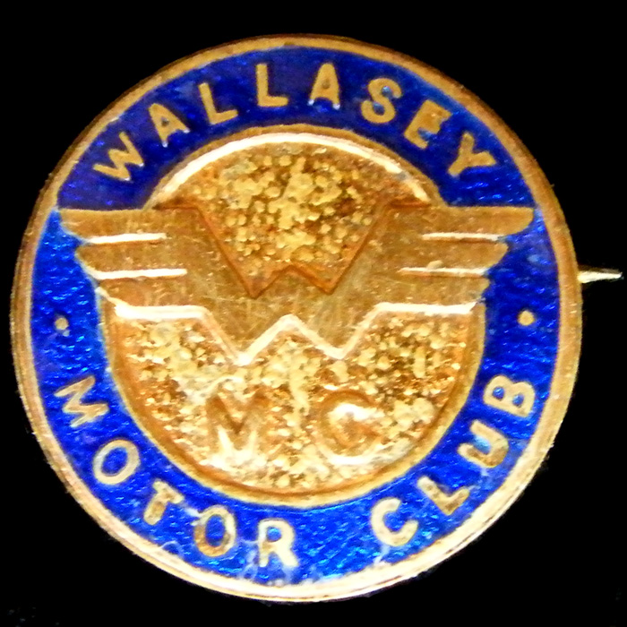 Wallasey Motor Club pin badge
