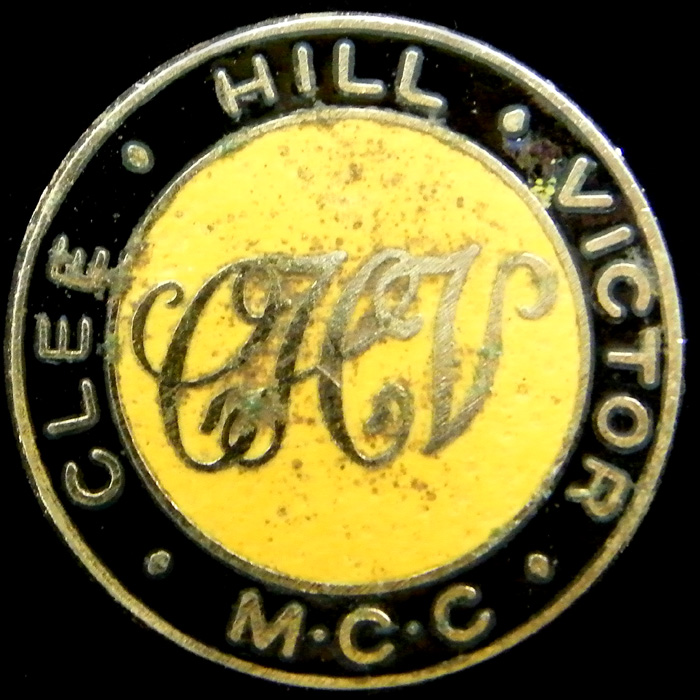 Clee Hill Victor Motor Cycle Club badge
