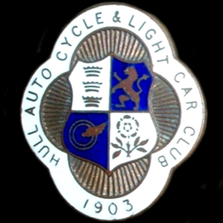 Hull Auto Cycle & Light Car Club lapel badge