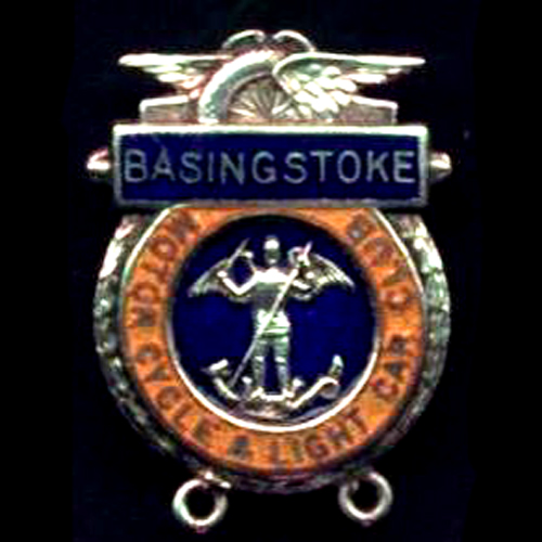 Basingstoke Motor Cycle & Light Car Club Lapel Badge
